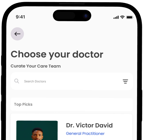 App Interface Mockup